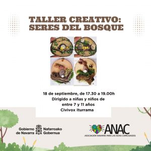 Taller creativo: Seres del Bosque