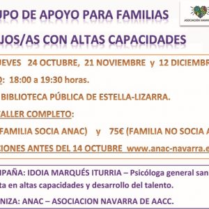 TALLER_GRUPO DE APOYO PARA FAMILIAS_ESTELLA
