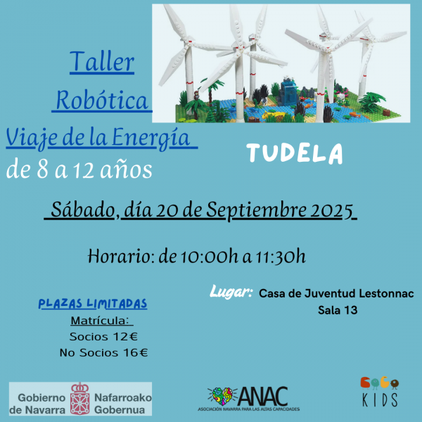 TUDELA_TALLER VIAJE DE LA ENERGIA_8 a 12 años
