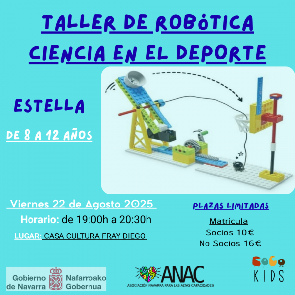 ESTELLA_TALLER DE ROBÓTICA_CIENCIA EN EL DEPORTE_ 8 a 12 años