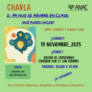 CHARLA_ Mi hijo se aburre en clase..._ 19 Noviembre_2025