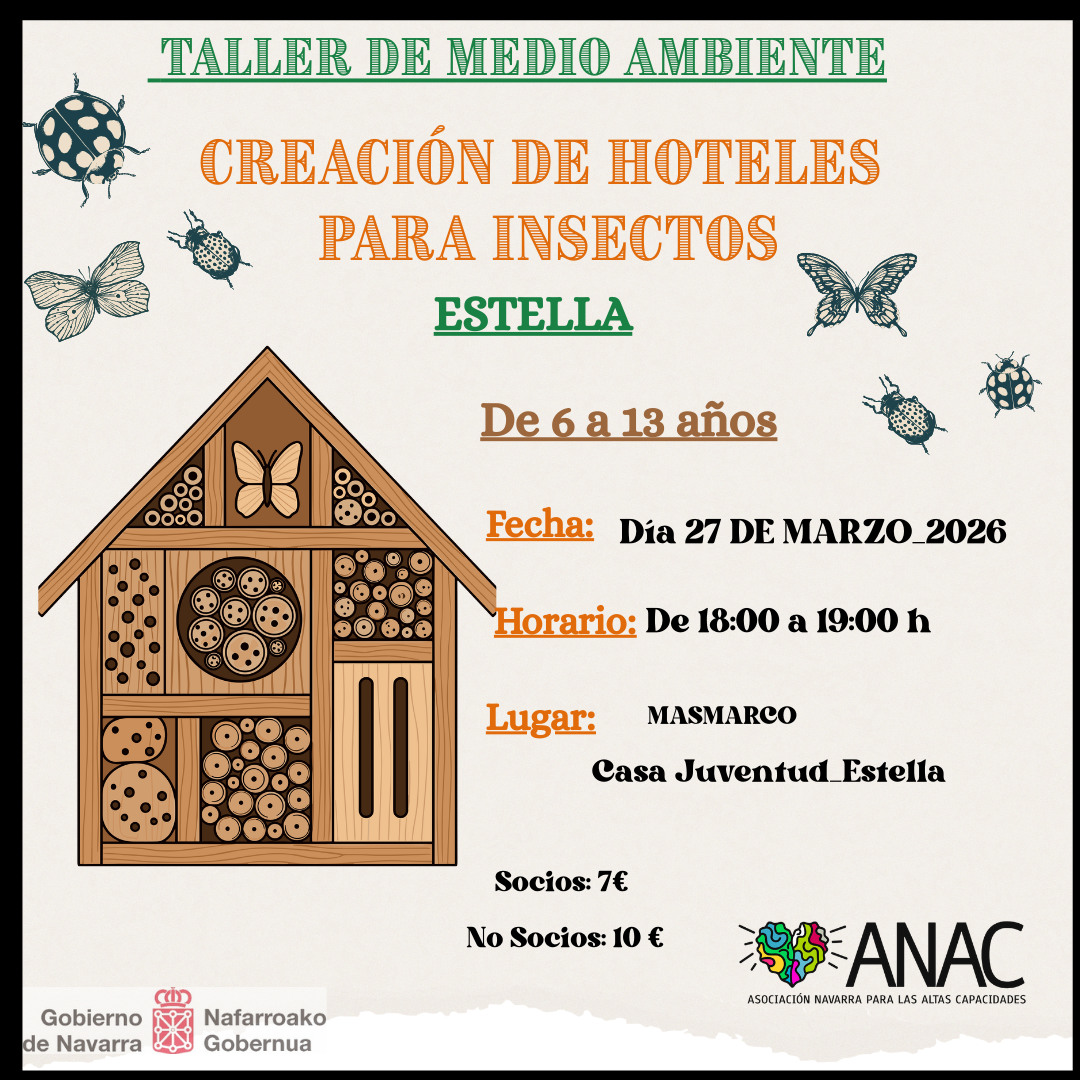 ESTELLA_TALLER CREACIÓN HOTELES INSECTOS_6 a 13 años