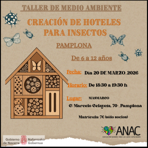 PAMPLONA_TALLER CREACIÓN HOTELES INSECTOS_6 a 12 años