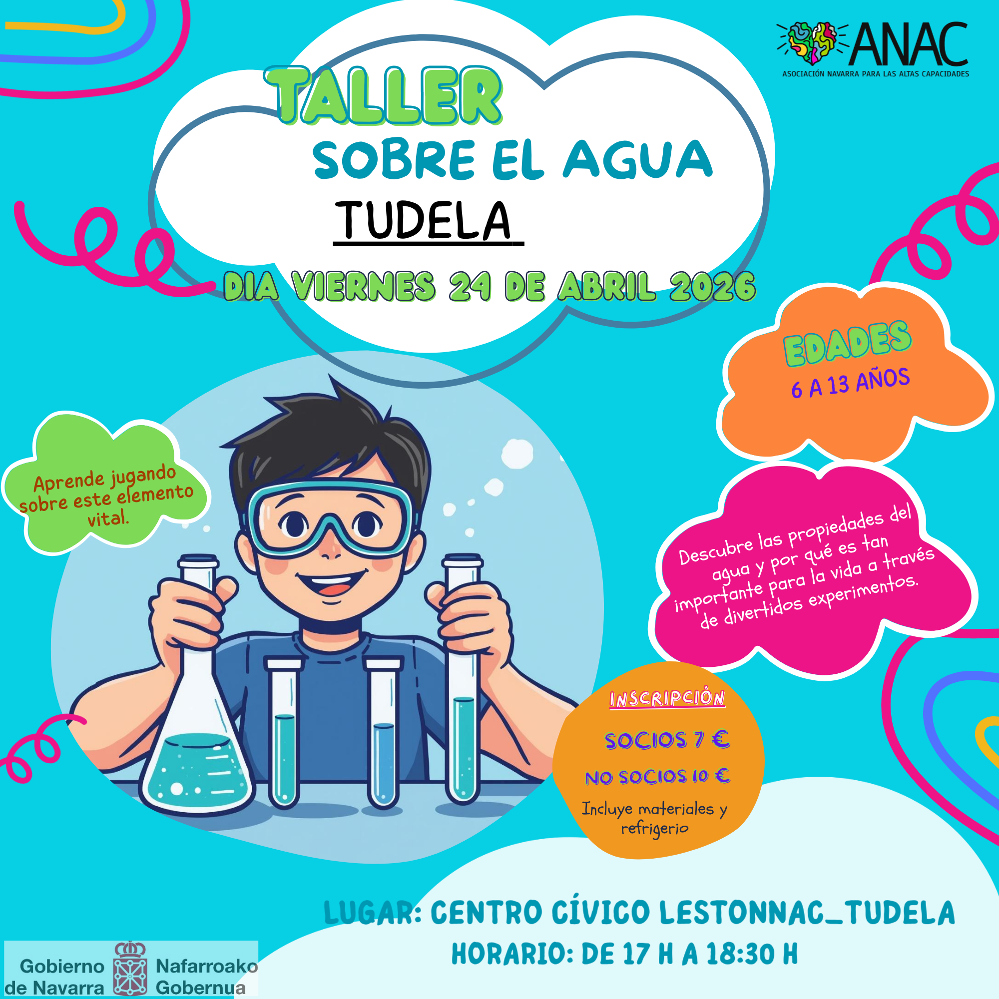 TUDELA_TALLER SOBRE EL AGUA_6 a 13 años