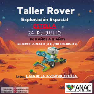 ESTELLA_TALLER ROVER, EXPLORACIÓN ESPACIAL_8 a 12 años