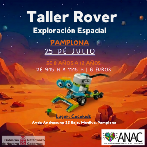 PAMPLONA_TALLER ROVER, EXPLORACIÓN ESPACIAL_8 a 12 años